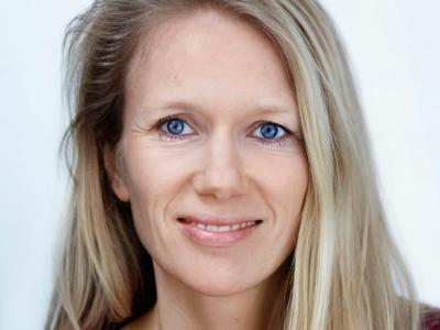 Close up portræt af Marie Høgh