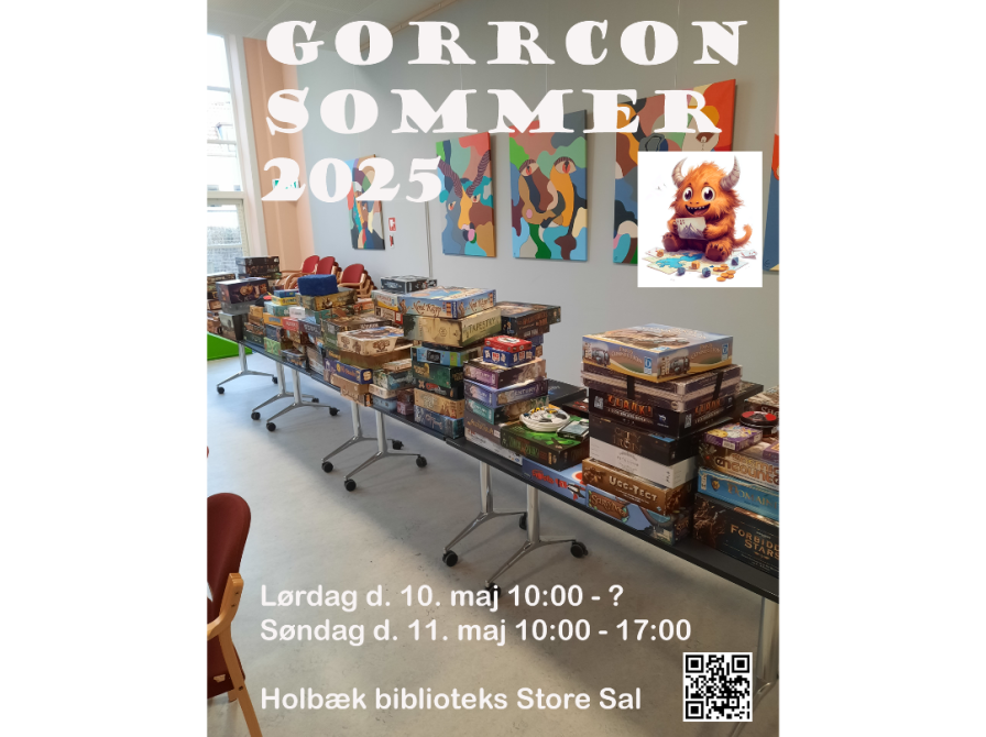 GorrCon sommer plakat