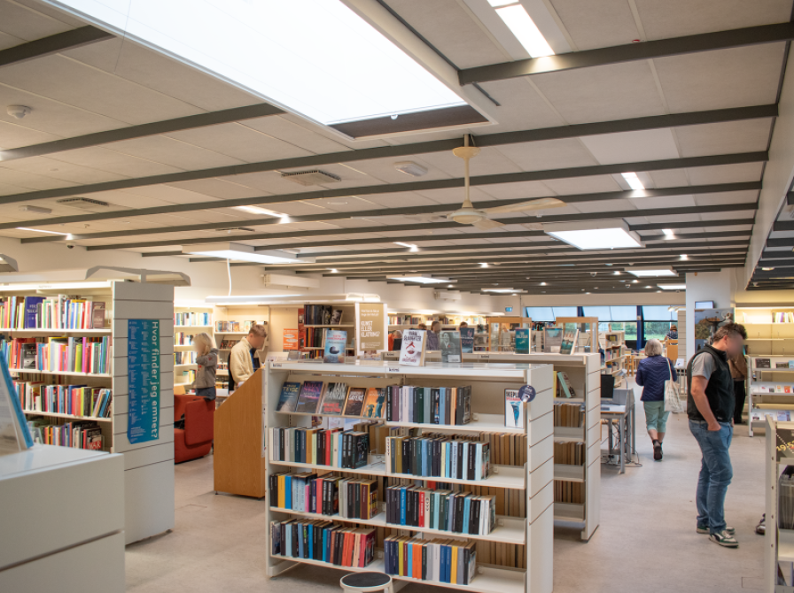 Tølløse Bibliotek - indenfor